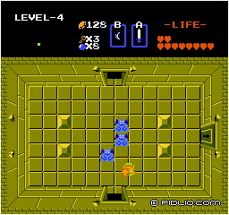 扉を開けて右へ:画像 / ゼルダの伝説1攻略