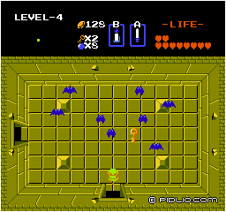 カギを入手する:画像 / ゼルダの伝説1攻略