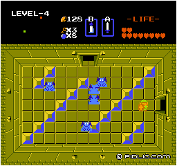 上の部屋へ:画像 / ゼルダの伝説1攻略