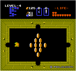 10ルピーを入手する:画像 / ゼルダの伝説1攻略