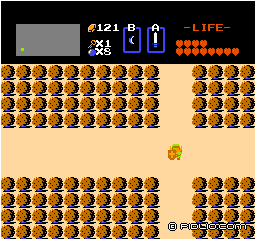 迷いの森:画像 / ゼルダの伝説1攻略