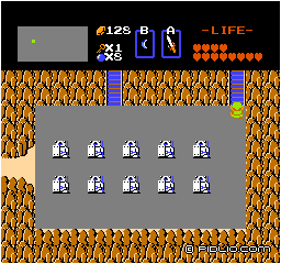 ここから北へ：画像 ／ ゼルダの伝説1攻略