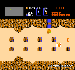 パワーブレスレット入手：画像 ／ ゼルダの伝説1攻略