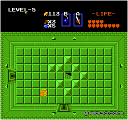 下の部屋へ：画像 ／ ゼルダの伝説1攻略